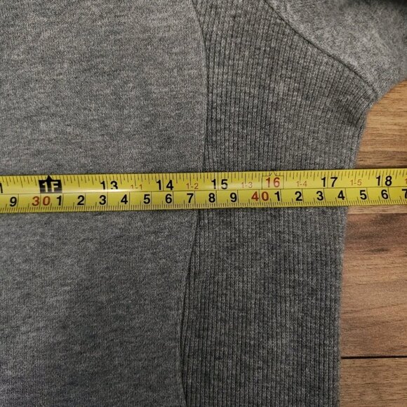 Lululemon Cozy Cuddle Up Jacket Full-Zip Heathered Grey Size 6 Euc - Picture 7 of 9